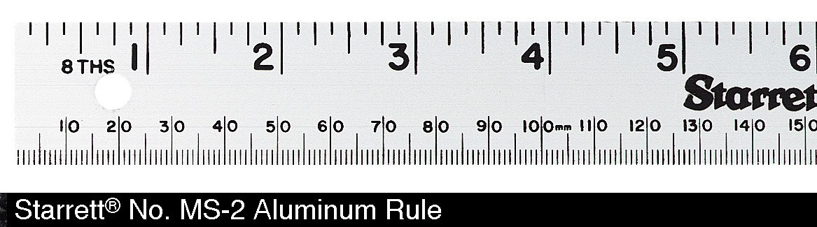 2.15 inches on on sale a ruler