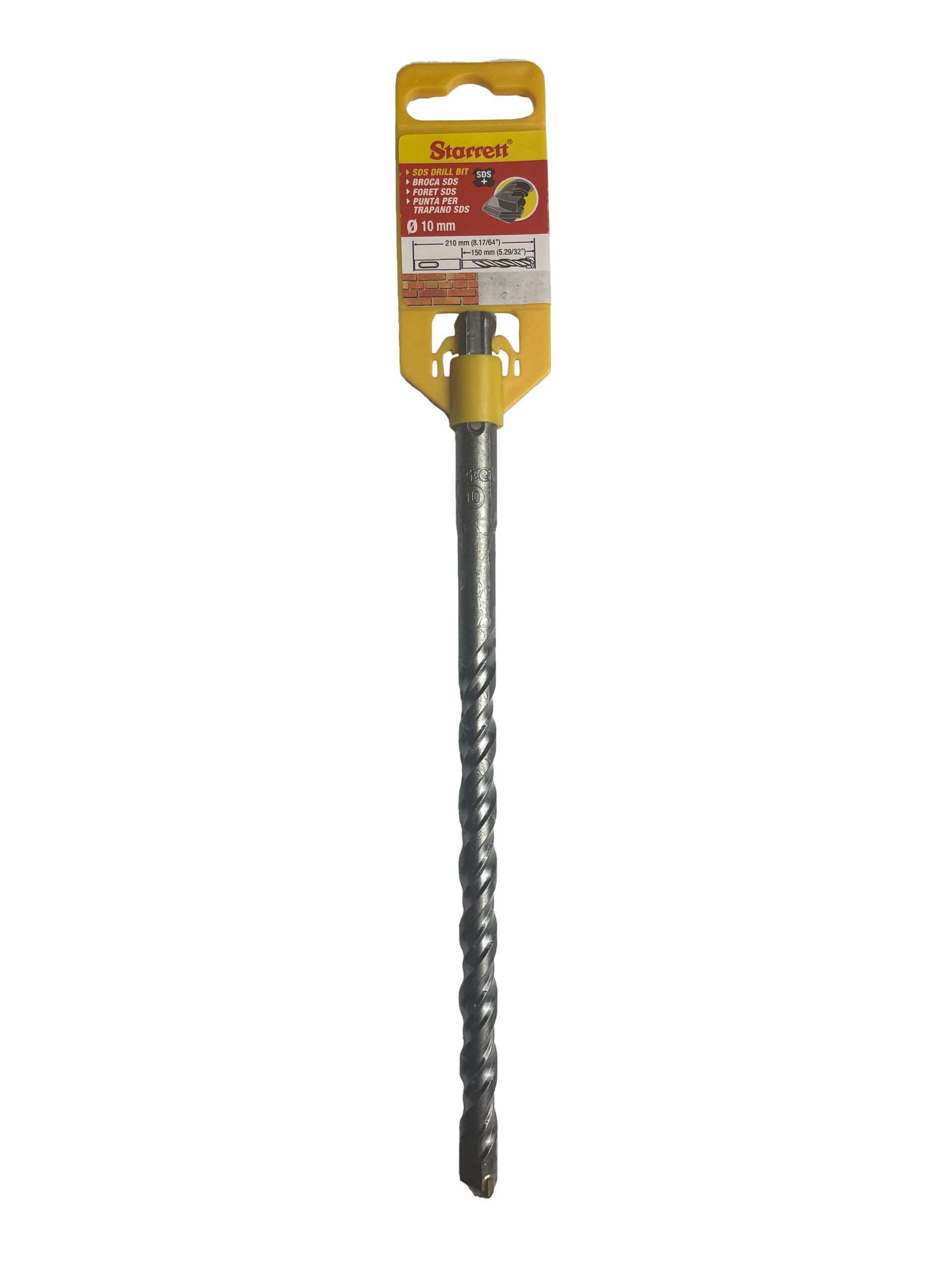 SDS 2 point drill 10mm X 210mm