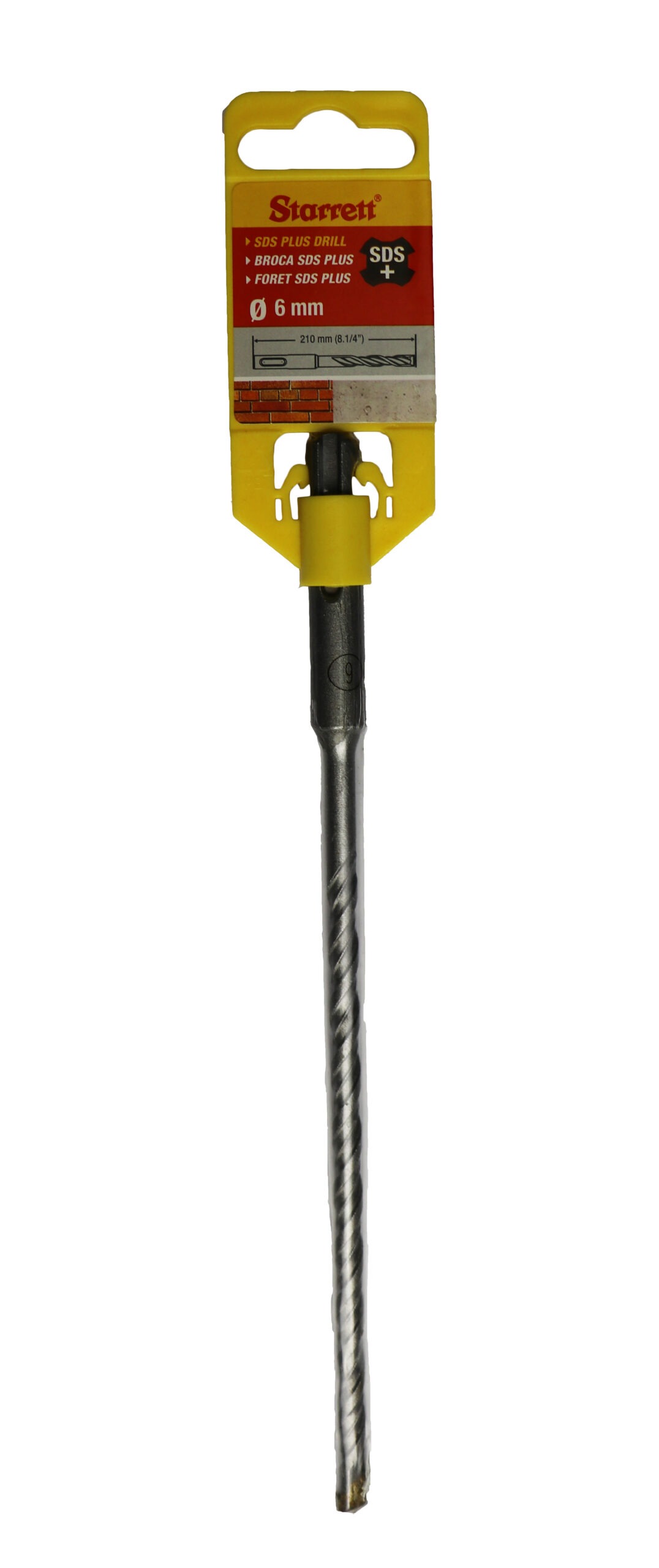 SDS 2 point drill 6mm