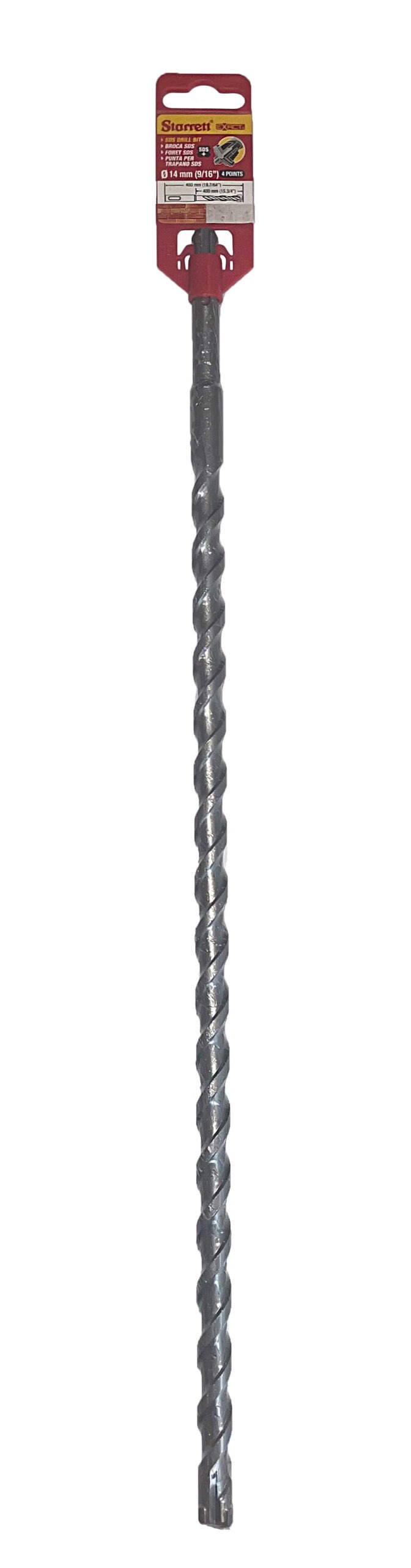 SDS 4 point drill 14mm X 460mm